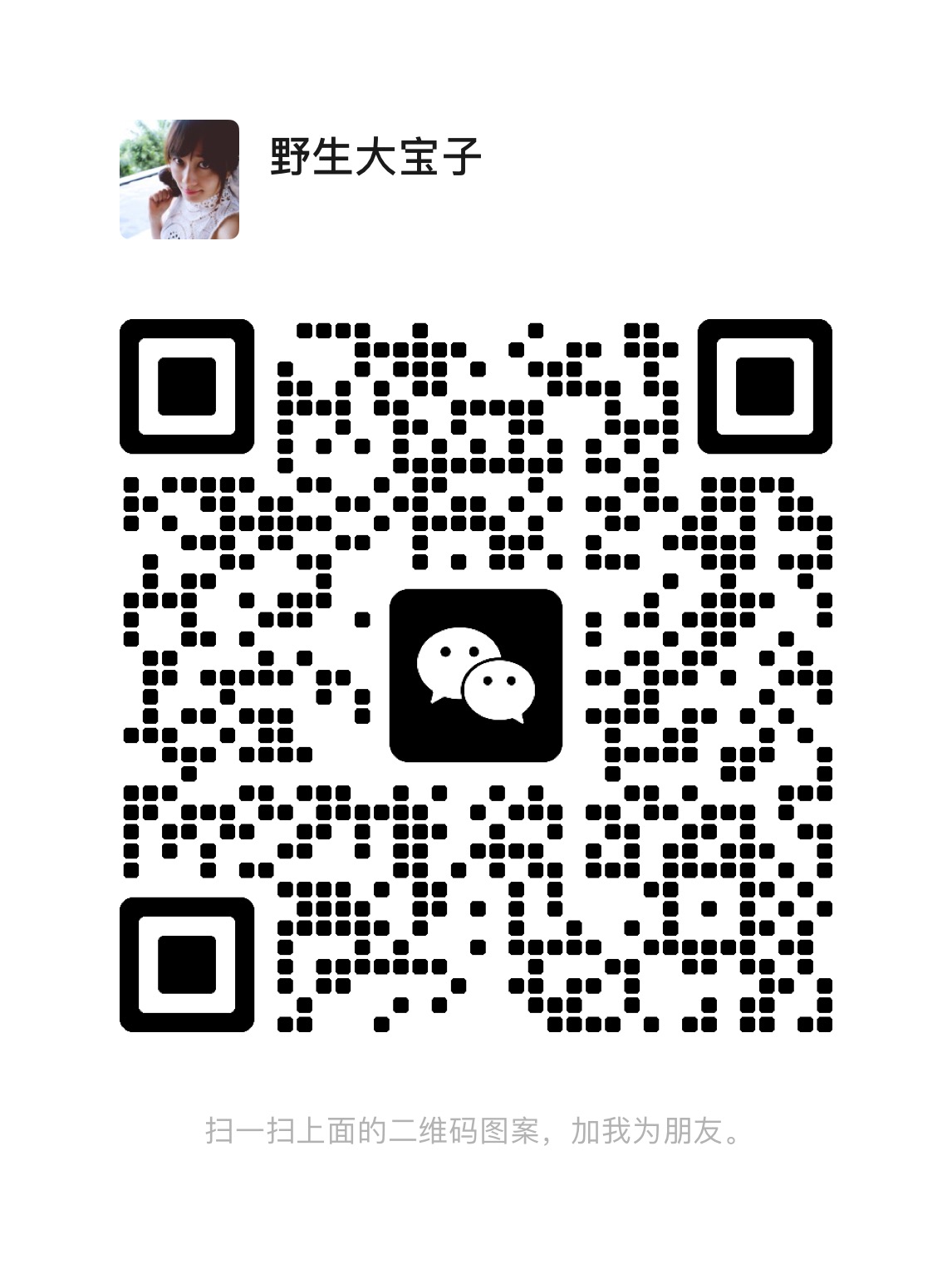 野生大宝子二维码